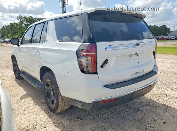 1GNSCLED4PR279012 2023 CHEVROLET TAHOE White Հետևի ձախ