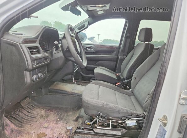 1GNSCLED6NR247787 2022 CHEVROLET TAHOE White Вид панелі приладів