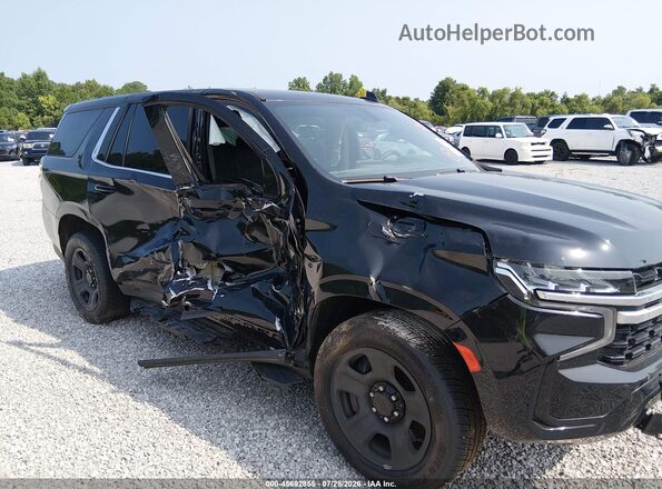 1GNSCLED6PR204604 2023 CHEVROLET TAHOE Black Вид спереду
