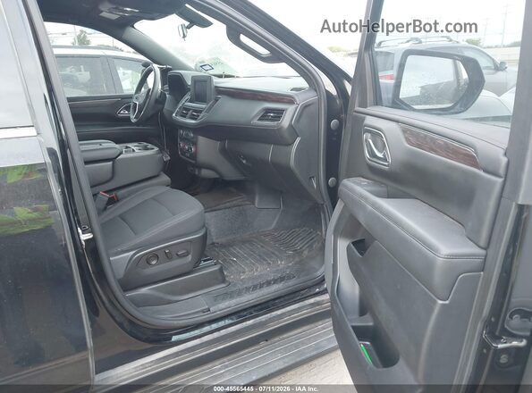 1GNSCLED6PR328193 2023 CHEVROLET TAHOE Black წინა სალონის ხედი