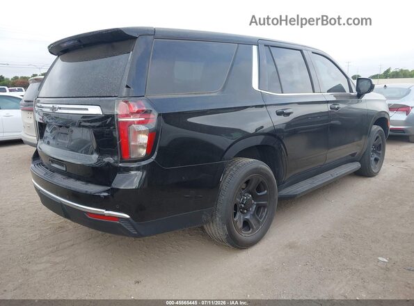 1GNSCLED6PR328193 2023 CHEVROLET TAHOE Black უკანა მარჯვენა