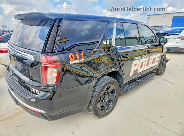 1GNSCLED6PR427774 2023 CHEVROLET TAHOE Black უკანა მარჯვენა
