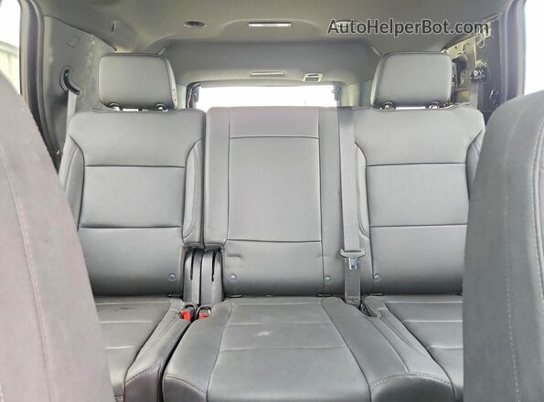 1GNSCLED6PR427774 2023 CHEVROLET TAHOE Black უკანა სავარძლების ხედი