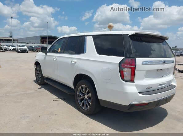 1GNSCLED8RR322317 2024 CHEVROLET TAHOE White Rear left