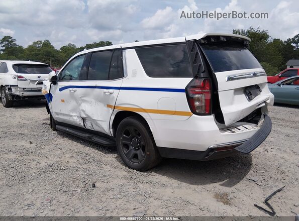 1GNSCLEDXPR485399 2023 CHEVROLET TAHOE White Հետևի ձախ
