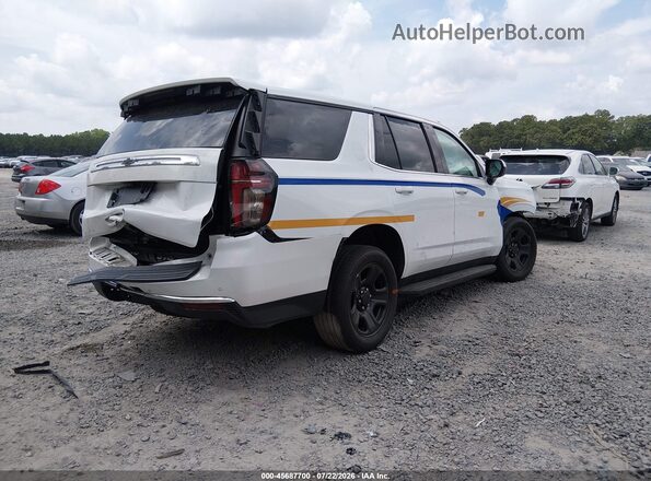 1GNSCLEDXPR485399 2023 CHEVROLET TAHOE White Հետևի աջ