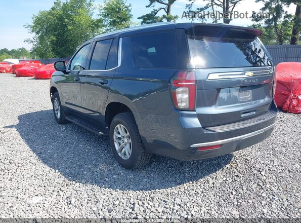 1GNSCMED7MR302512 2021 CHEVROLET TAHOE Gray Rear left