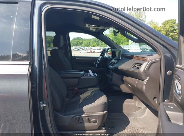 1GNSCMED7MR302512 2021 CHEVROLET TAHOE Gray Front interior view