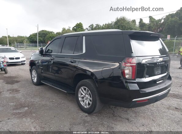 1GNSCMKD4PR516687 2023 CHEVROLET TAHOE Черный Задняя левая четверть