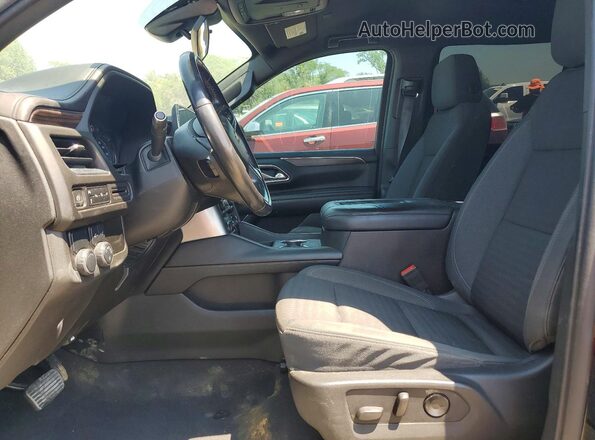 1GNSCMKD6MR174851 2021 CHEVROLET TAHOE Black Вид салону спереду