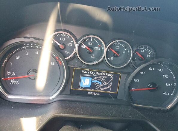 1GNSCMKD6MR174851 2021 CHEVROLET TAHOE Black Вид щитка приладів