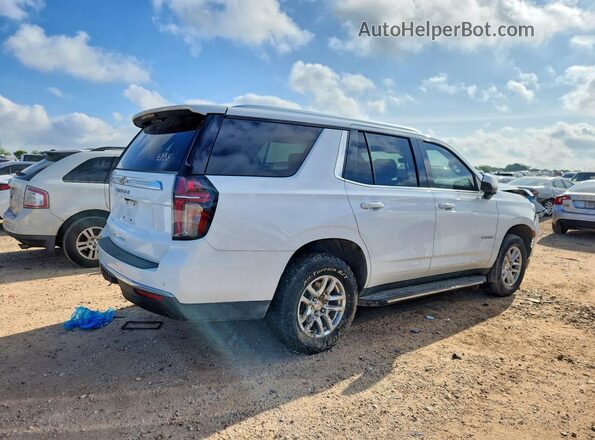 1GNSCMKD7PR112007 2023 CHEVROLET TAHOE White Задня права чверть