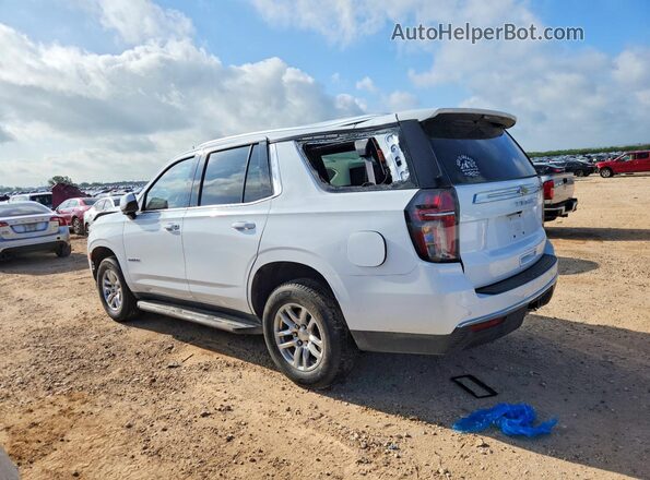 1GNSCMKD7PR112007 2023 CHEVROLET TAHOE White Задня ліва чверть