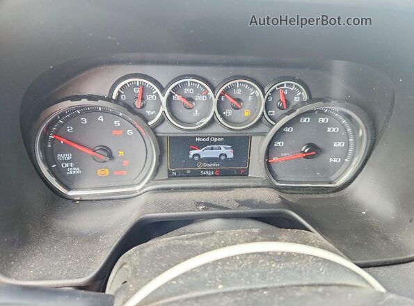 1GNSCMKD7PR112007 2023 CHEVROLET TAHOE White Вид щитка приладів