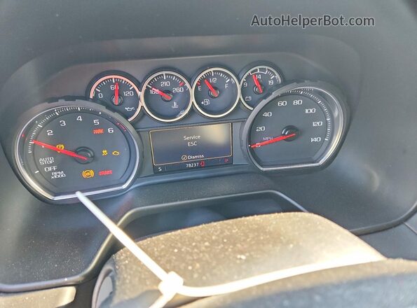 1GNSCMKDXMR239345 2021 CHEVROLET TAHOE White Սարքավորումների վահանակի տեսք