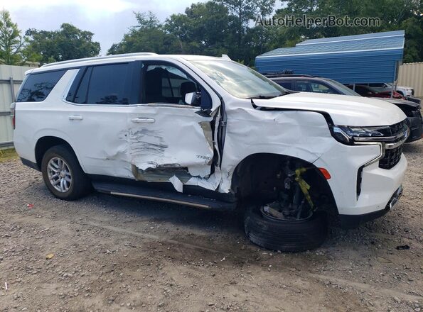 1GNSCMKDXRR415608 2024 CHEVROLET TAHOE White Przód prawy