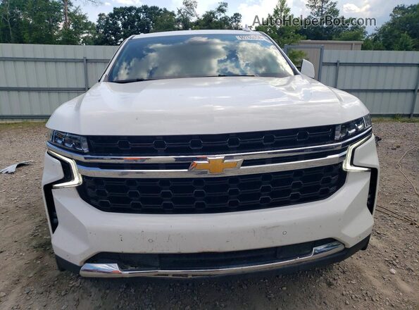 1GNSCMKDXRR415608 2024 CHEVROLET TAHOE White Widok z przodu