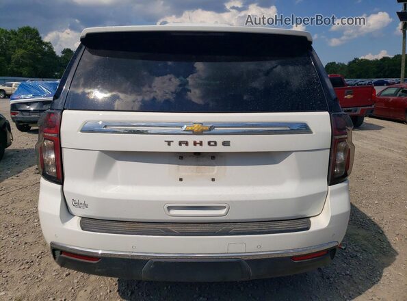 1GNSCMKDXRR415608 2024 CHEVROLET TAHOE White Widok z tyłu