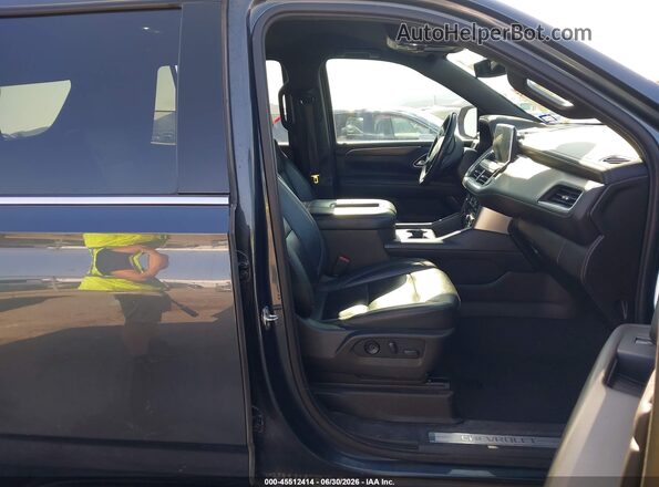 1GNSCNKD0MR341971 2021 CHEVROLET TAHOE Gray Вид салону спереду