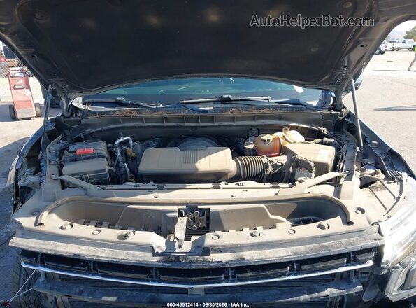 1GNSCNKD0MR341971 2021 CHEVROLET TAHOE Gray Вид ззаду