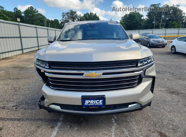 1GNSCNKD0MR410609 2021 CHEVROLET TAHOE Gold Vista frontal