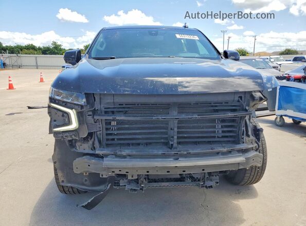 1GNSCNKD4NR261655 2022 CHEVROLET TAHOE Черный Вид спереди