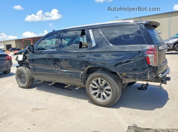 1GNSCNKD4NR261655 2022 CHEVROLET TAHOE Черный Задняя левая четверть