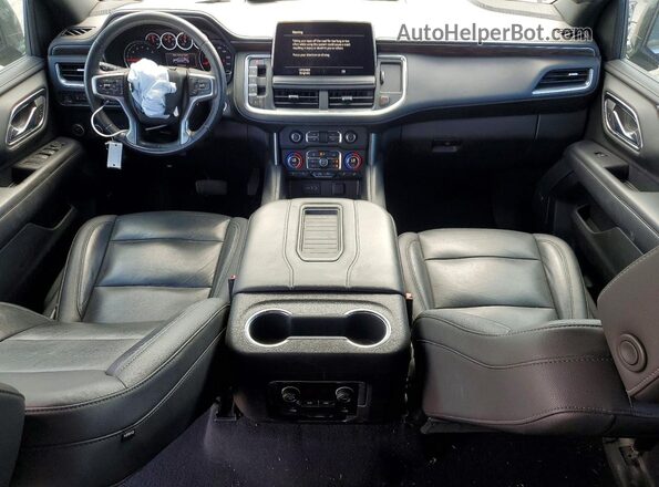 1GNSCNKD5MR408807 2021 CHEVROLET TAHOE Black Widok deski rozdzielczej
