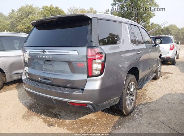 1GNSCNKD5NR110341 2022 CHEVROLET TAHOE Gray უკანა მარჯვენა