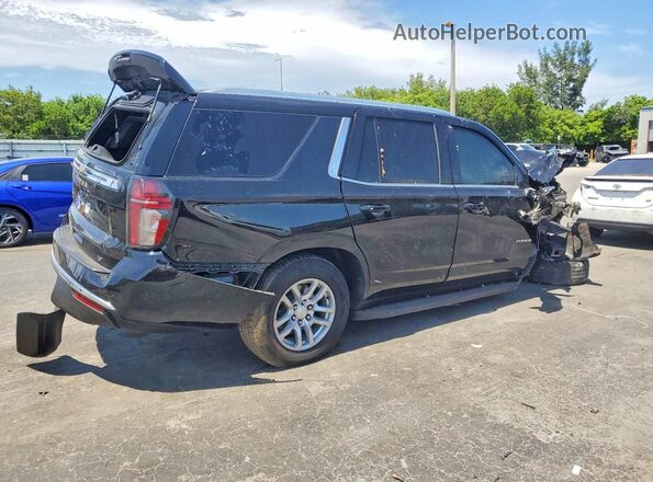 1GNSCNKD5PR235004 2023 CHEVROLET TAHOE Black უკანა მარჯვენა