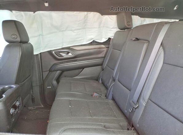 1GNSCNKD5PR235004 2023 CHEVROLET TAHOE Black უკანა სალონის ხედი