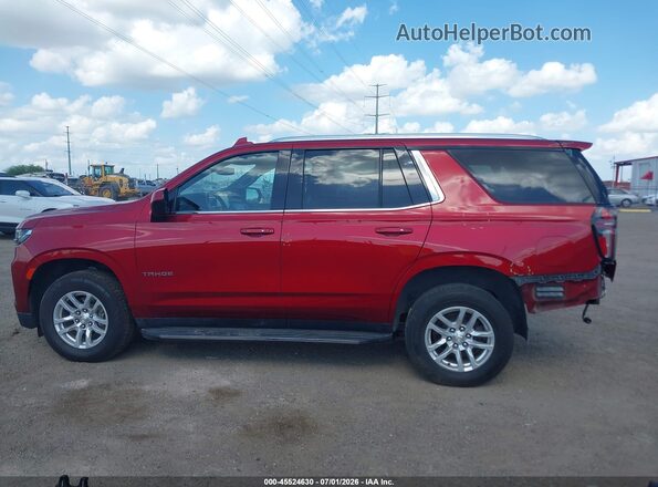 1GNSCNKD6MR361786 2021 CHEVROLET TAHOE Red 