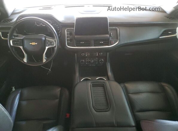 1GNSCNKD6MR377907 2021 CHEVROLET TAHOE Teal წინა პანელის ხედი