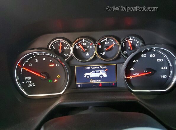 1GNSCNKD6MR377907 2021 CHEVROLET TAHOE Teal ხელსაწყოთა პანელის ხედი