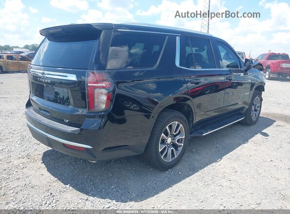 1GNSCNKD6NR262015 2022 CHEVROLET TAHOE Черный Задняя правая четверть