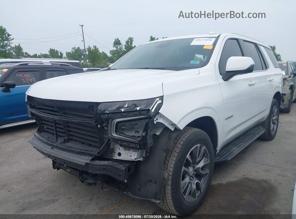 1GNSCNKD6RR125548 2024 CHEVROLET TAHOE White Front left
