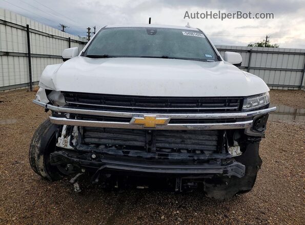 1GNSCNKD8MR140156 2021 CHEVROLET TAHOE Белый Вид спереди
