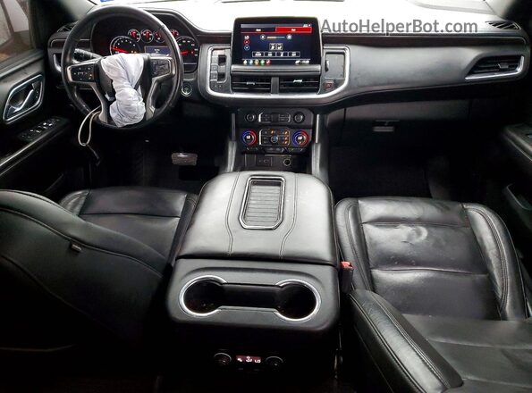 1GNSCNKD8MR140156 2021 CHEVROLET TAHOE Белый Вид панели приборов