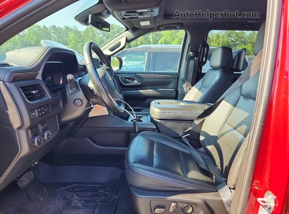 1GNSCNKDXRR137542 2024 CHEVROLET TAHOE Maroon Vista interior delantera