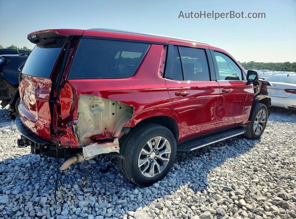 1GNSCNKDXRR137542 2024 CHEVROLET TAHOE Maroon Trasero derecho
