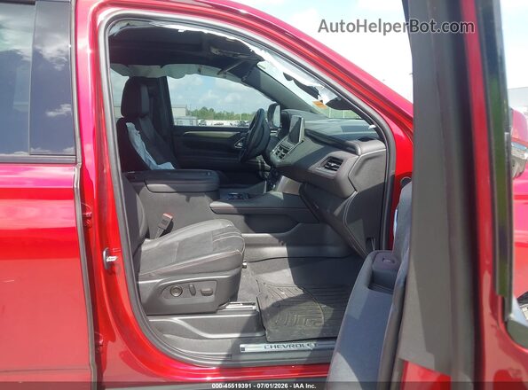 1GNSCRKD4RR340112 2024 CHEVROLET TAHOE Red Вид салону спереду