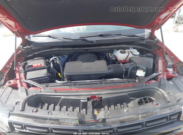 1GNSCRKD4RR340112 2024 CHEVROLET TAHOE Red Вид ззаду