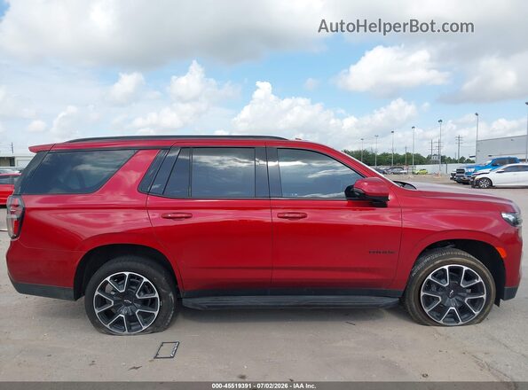 1GNSCRKD4RR340112 2024 CHEVROLET TAHOE Red Вид щитка приладів