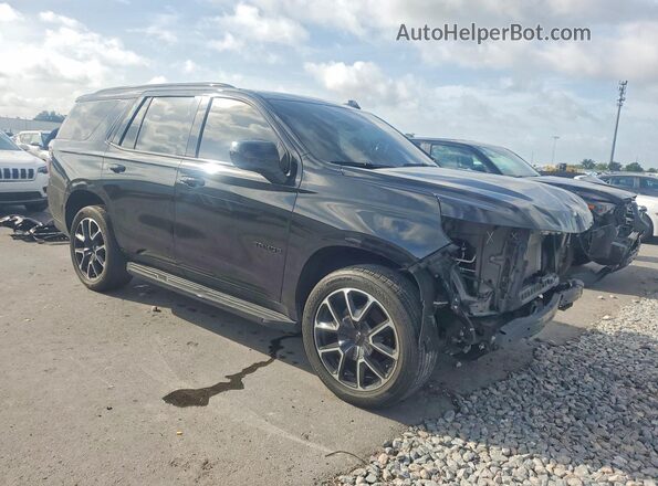 1GNSCRKD6PR145576 2023 CHEVROLET TAHOE Black წინა მარჯვენა