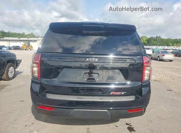 1GNSCRKD6PR145576 2023 CHEVROLET TAHOE Black უკანა ხედი