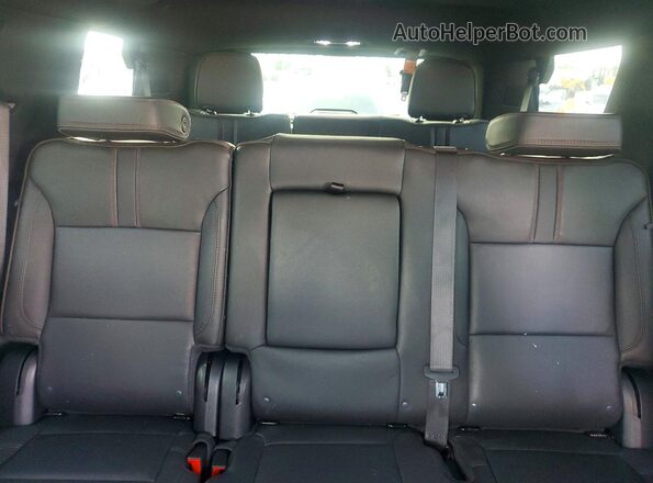 1GNSCRKD6PR145576 2023 CHEVROLET TAHOE Black უკანა სავარძლების ხედი