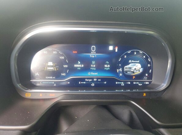 1GNSCRKD6PR145576 2023 CHEVROLET TAHOE Black ხელსაწყოთა პანელის ხედი