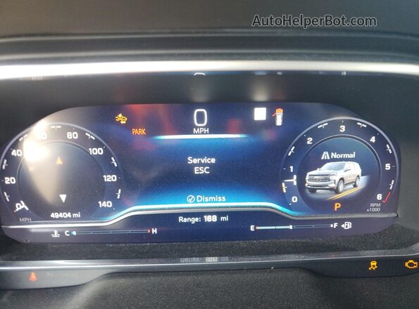 1GNSCRKD6PR311479 2023 CHEVROLET TAHOE Black Widok zestawu wskaźników