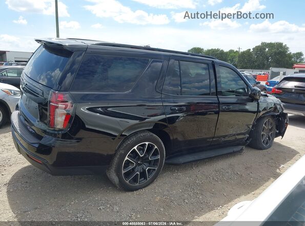 1GNSCRKD9PR113544 2023 CHEVROLET TAHOE Black უკანა სალონის ხედი
