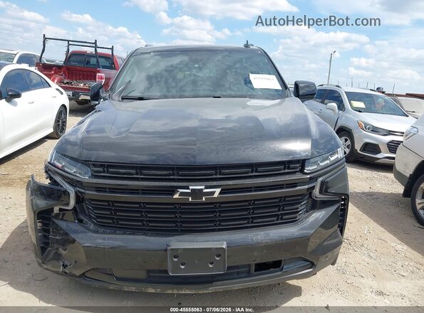 1GNSCRKD9PR113544 2023 CHEVROLET TAHOE Black ხელსაწყოთა პანელის ხედი